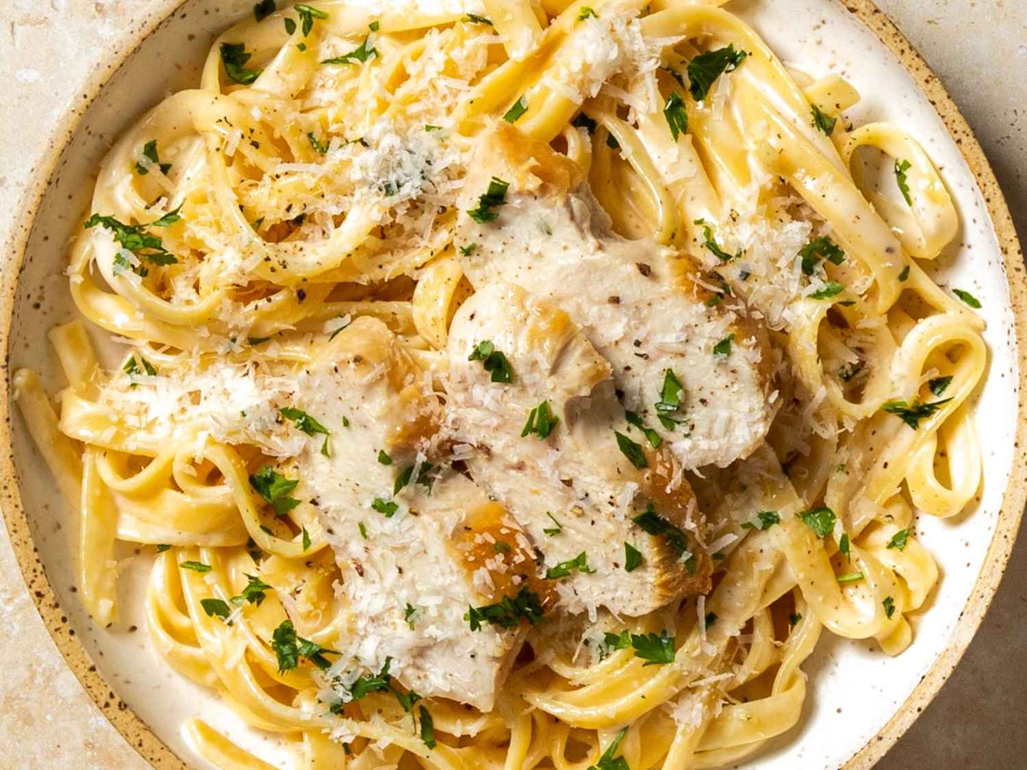 Pasta Chicken Alfredo